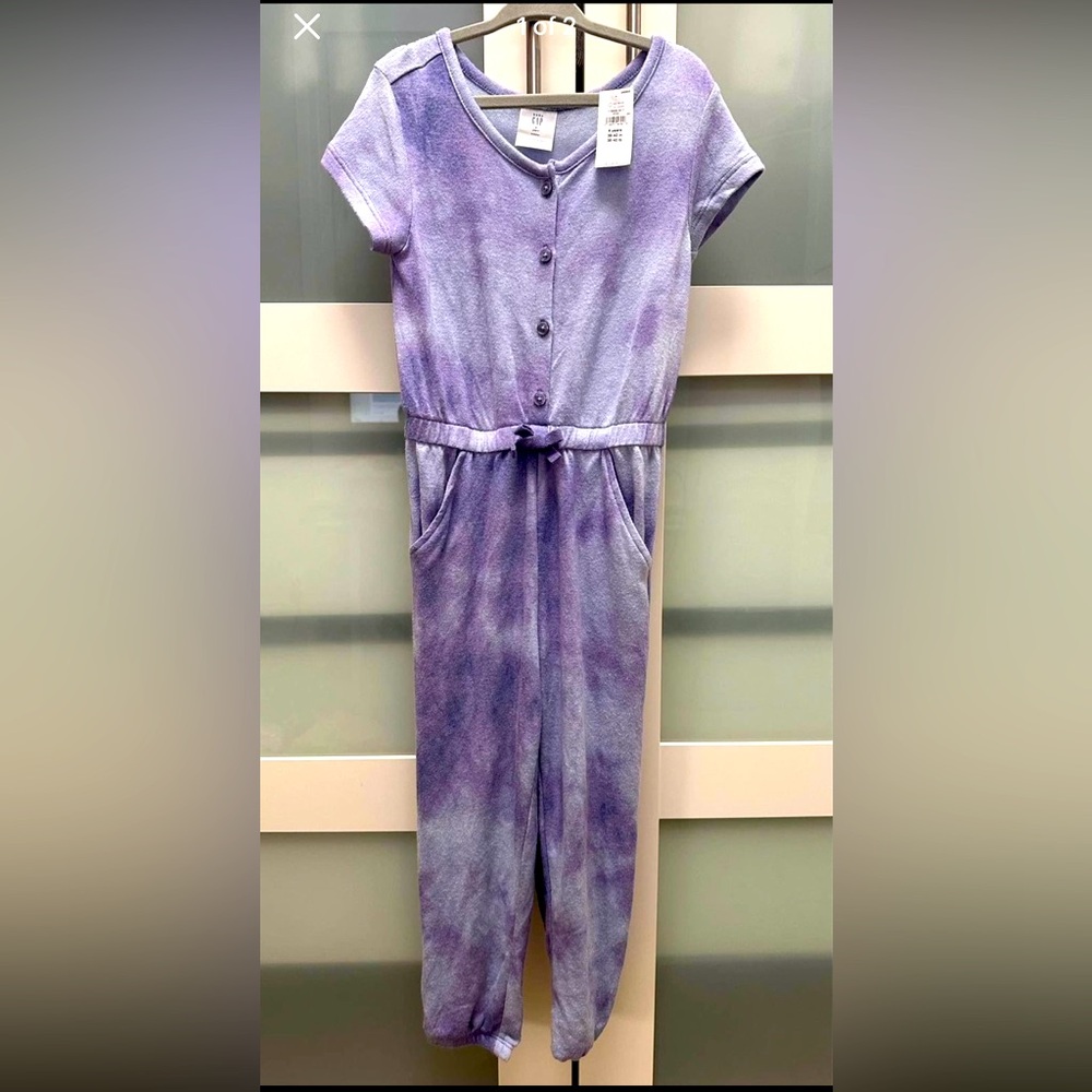 New Baby Gap 4T Toddler Girl Romper Jumpsuit - Super Soft!